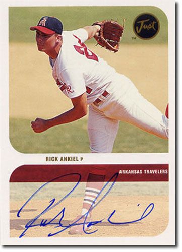 1999 Rick Ankiel White Autograph Rookie #1 Mint Auto RC #/100