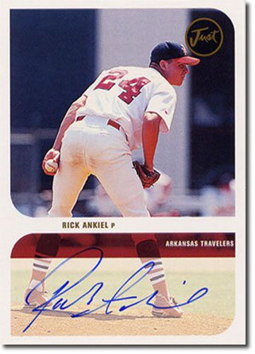 1999 Rick Ankiel White Autograph Rookie #2 Mint Auto RC #/100