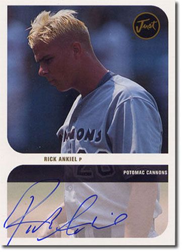 1999 Rick Ankiel White Autograph Rookie #3 Mint Auto RC #/100