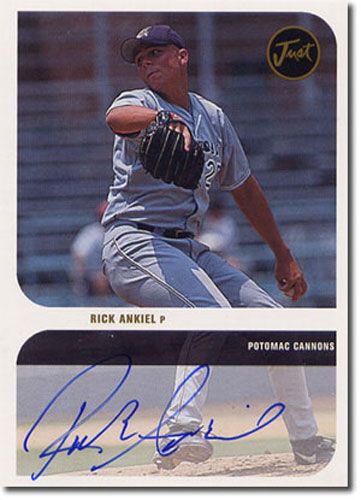 1999 Rick Ankiel White Autograph Rookie #4 Mint Auto RC #/100