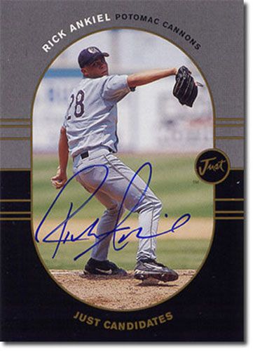 1999 Rick Ankiel Just Candidates Autograph Rookie Mint Auto RC #/100