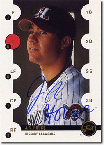 1999 J.R. House Just Nine Autograph Rookie Mint Auto RC #/100