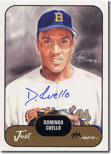 2002 Domingo Cuello Rookie WHITE Short-Print Auto RC Mint #/200