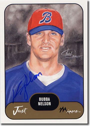 2002 Bubba Nelson Rookie WHITE Short-Print Auto RC Mint #/200