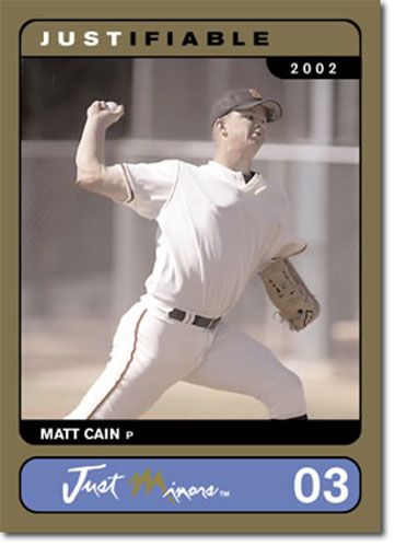 5-Count Lot 2002 MATT CAIN Gold Rookies Mint RC #/1000