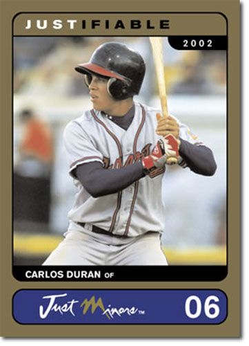 5-Count Lot 2002 Carlos Duran Gold Rookies Mint RC #/1000