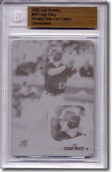 2002 Zach Parker Rookie Press Plate RC BGS 1/1