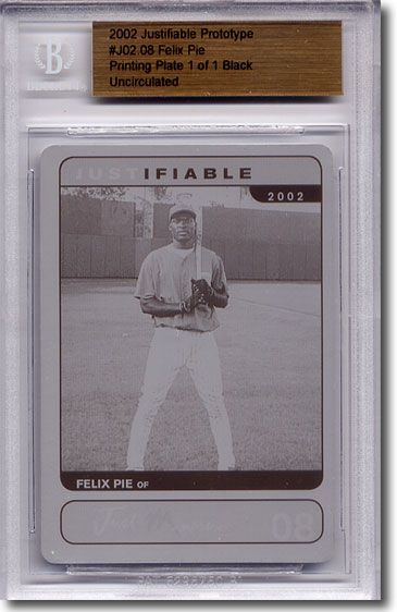 2002 Kyle Pawelczyk Rookie Press Plate RC BGS 1/1