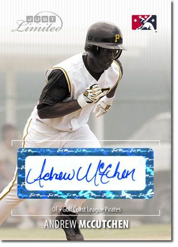 2006 ANDREW McCUTCHEN Autograph Rookie WHITE Auto RC /10