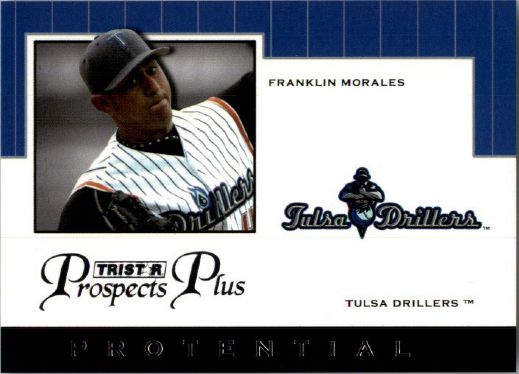 2007 FRANKLIN MORALES TriStar Prospects Plus Rookie PROTENTIAL RC