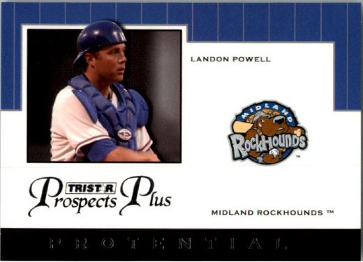 2007 LANDON POWELL TriStar Prospects Plus Rookie PROTENTIAL RC