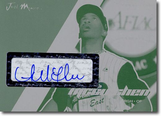 2008 ANDREW McCUTCHEN Autograph Rookie Printing Press Plate Auto RC 1/1