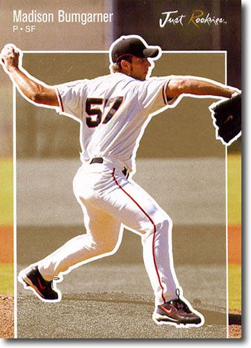 5-Count Lot 2007 MADISON BUMGARNER Rookies GOLD Parallel Mint RCs #/100