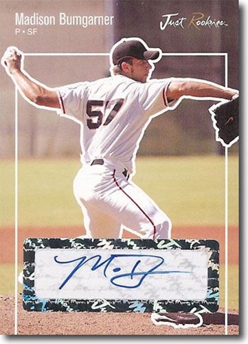 2007 MADISON BUMGARNER Rookie Autograph Mint Auto RC GIANTS