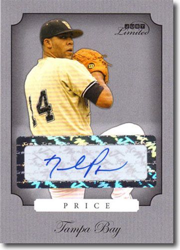 2008 DAVID PRICE Rookie LIMITED Autograph Mint SILVER Auto RC #/100