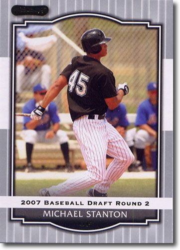 10-Ct 2008 Razor Silver Giancarlo (Michael Mike) Stanton + METAL Chrome Auto RC