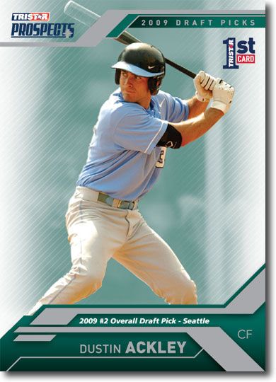 Dustin Ackley 2009 TriStar Rookie Mint RC