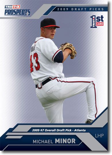 MIKE MINOR 2009 TriStar Rookie Mint RC