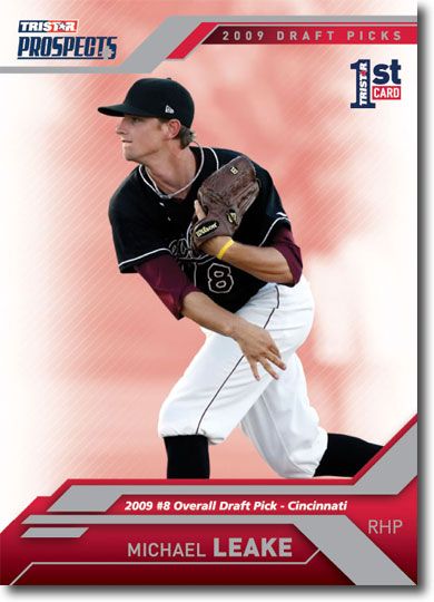 Mike Leake 2009 TriStar Rookie Mint RC