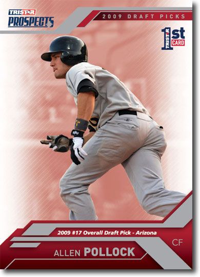 AJ Pollock 2009 TriStar Rookie Mint RC