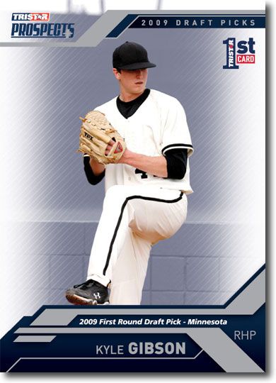 Kyle Gibson 2009 TriStar Rookie Mint RC