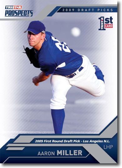 Aaron Miller 2009 TriStar Rookie Mint RC