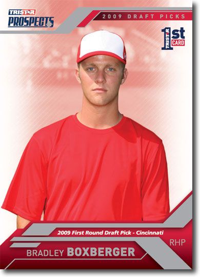 Brad Boxberger 2009 TriStar Rookie Mint RC
