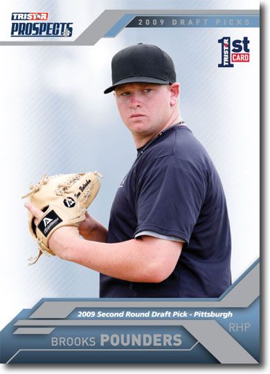 Brooks Pounders 2009 TriStar Rookie Mint RC