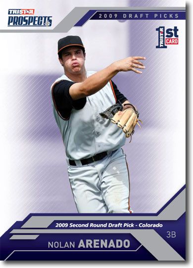 Nolan Arenado 2009 TriStar Rookie Mint RC