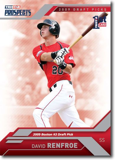 David Renfroe 2009 TriStar Rookie Mint RC