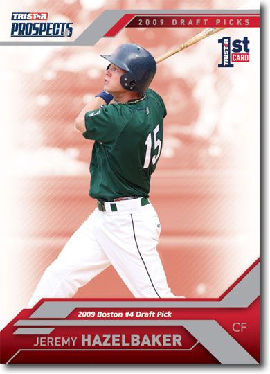 Jeremy Hazelbaker 2009 TriStar Rookie Mint RC