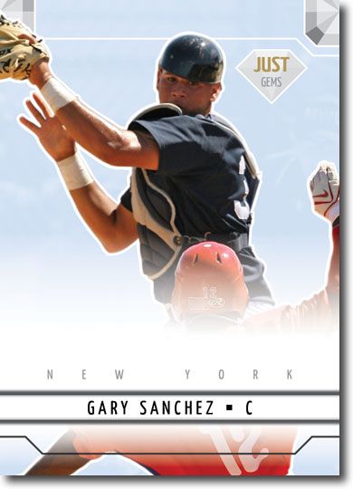 5-Count Lot GARY SANCHEZ 2011 Just GEMS Rookies Mint RCs