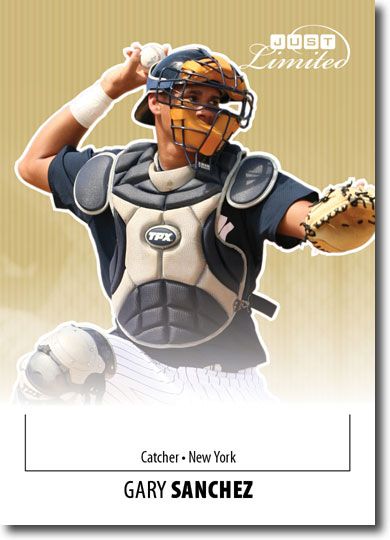 GARY SANCHEZ 2011 Just LIMITED Rookie Mint GOLD Parallel RC #/100