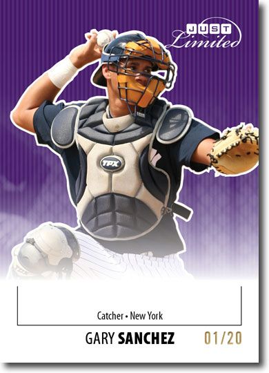 GARY SANCHEZ 2011 Just LIMITED Rookie Mint PURPLE Parallel RC #/20