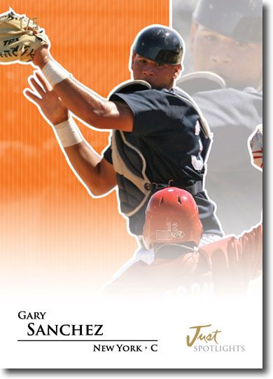 GARY SANCHEZ 2011 Just SPOTLIGHTS Rookie Mint ORANGE Parallel RC #/5