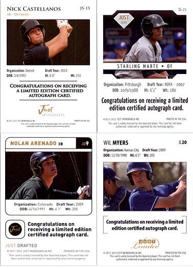 GARY SANCHEZ 2011 Just LIMITED Rookie Autograph ORANGE Auto RC 1/1