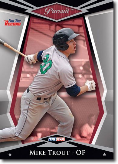 25-Ct Lot MIKE TROUT 2011 TriStar Pursuit Rookies ($750 BV)