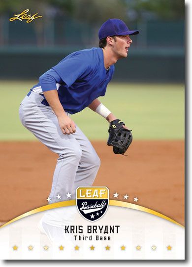 KRIS BRYANT 2014 Leaf Rookie GOLD RC (QTY Avail) CUBS