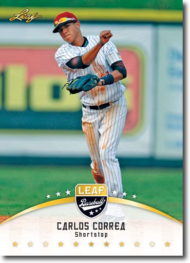 CARLOS CORREA 2014 Leaf Rookie GOLD RC (QTY Avail) ASTROS