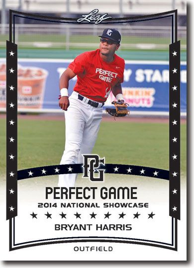 25-Count Lot BRYANT HARRIS 2014 Leaf Perfect Game All-American Rookies 