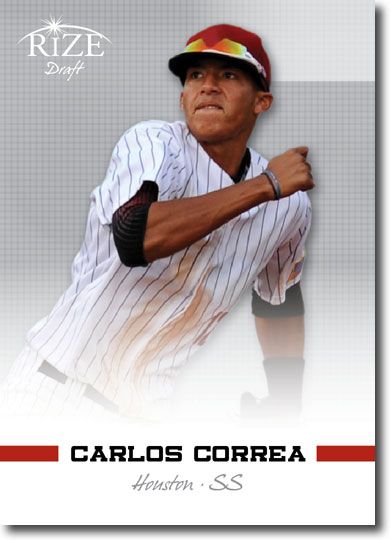CARLOS CORREA 2012 Rize Rookie Inaugural Edition RC (QTY)
