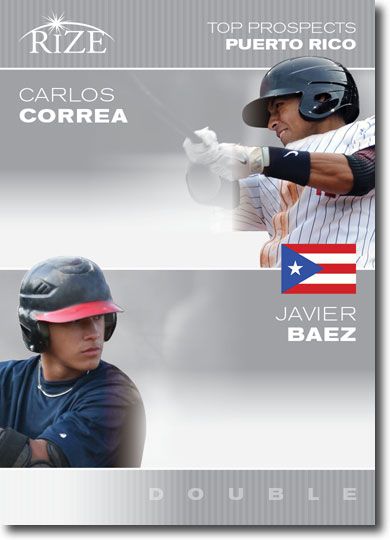 2012 Carlos CORREA * Javier BAEZ Rize Rookie Inaugural Edition RC