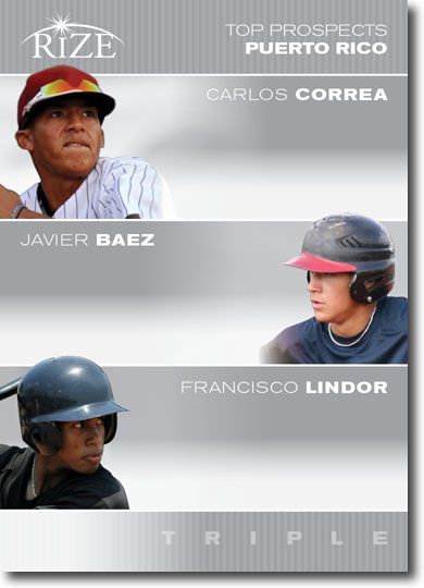 (10) 2012 Carlos CORREA * Javier BAEZ * Francisco LINDOR Rize RCs