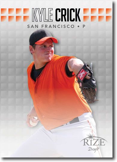 KYLE CRICK 2013 Rize Draft Baseball Rookie Card RC