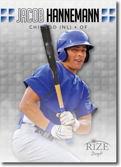 JACOB HANNEMANN 2013 Rize Draft Baseball Rookie Card RC