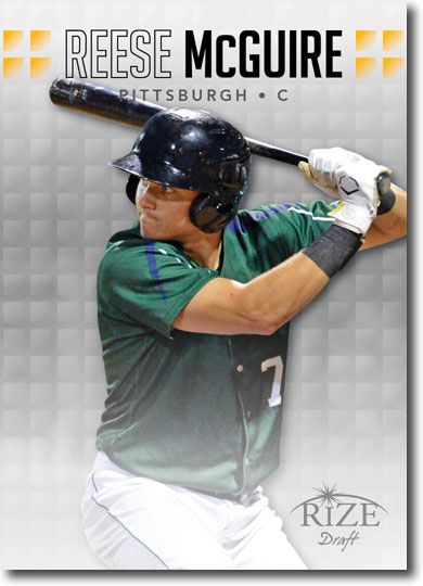 REESE MCGUIRE 2013 Rize Draft Baseball Rookie Card RC