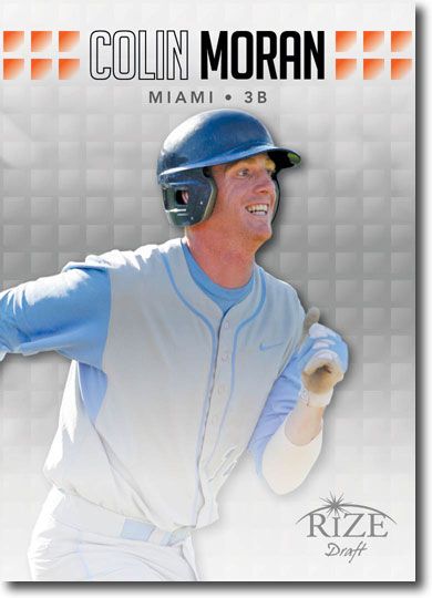 COLIN MORAN 2013 Rize Draft Baseball Rookie Card RC
