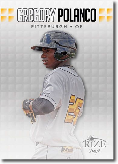 GREGORY POLANCO 2013 Rize Draft Baseball Rookie Card RC