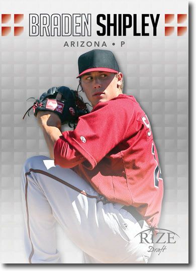 BRADEN SHIPLEY 2013 Rize Draft Baseball Rookie Card RC