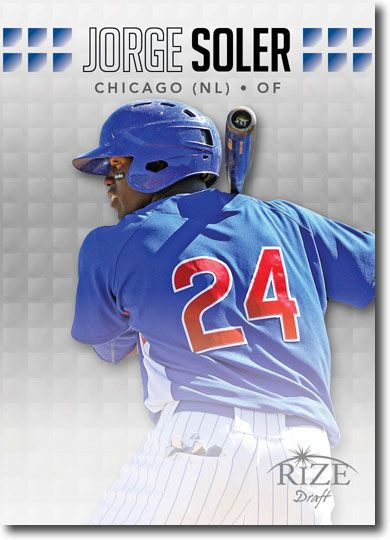 JORGE SOLER 2013 Rize Draft Baseball Rookie Card RC